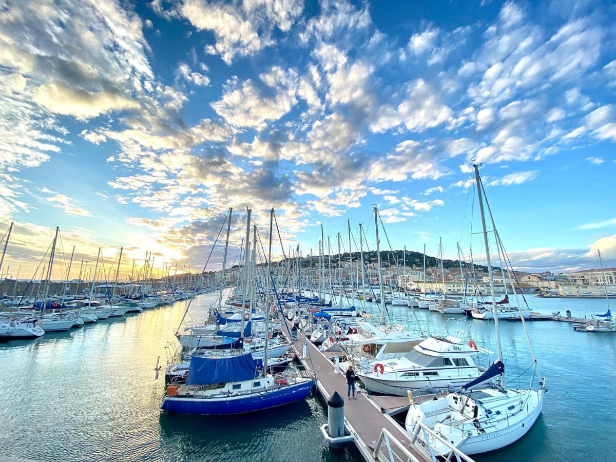 Escale Paisible A Sete, Belle Terrasse Vue Sur Mer Exterior photo