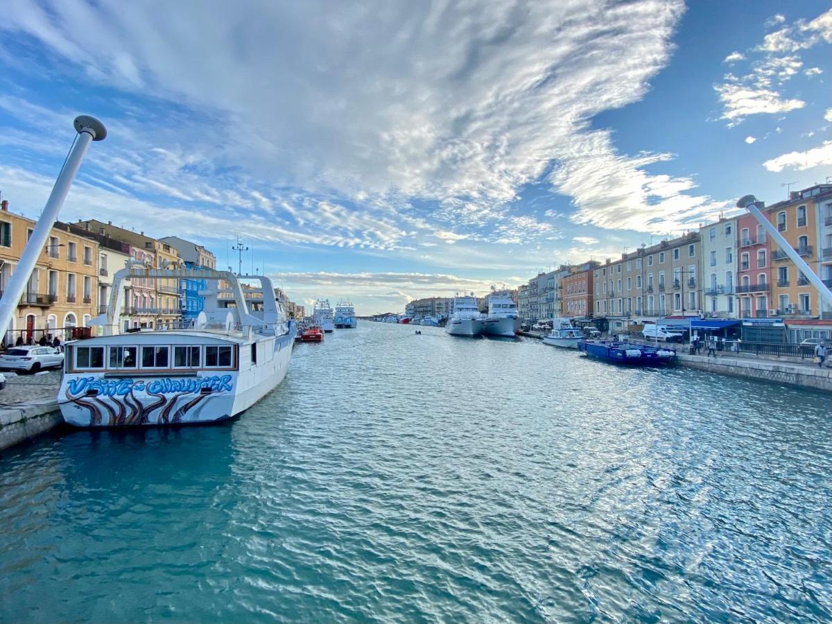 Escale Paisible A Sete, Belle Terrasse Vue Sur Mer Exterior photo